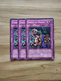 Yu-Gi-Oh! - Order To Smash 3X - Full Playset - Image 1