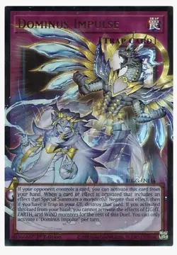 Yugioh! Dominus Impulse BLGG-EN146 [Extended Art Ultra Rare] Glorious Gallery NM - Image 1
