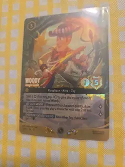 Disney Lorcana Wilds Unknown Woody Jungle Guide 15/204 Legendary. (set of 2) - Image 3