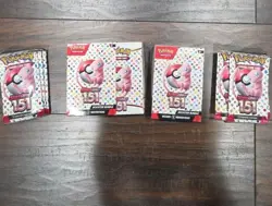 Pokemon Scarlet & Violet 151 EMPTY Booster Bundles NO CARDS - Image 1