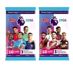 Topps Premier League 2026 Debut Edition Cards - Mega Tin #2 - Image 3