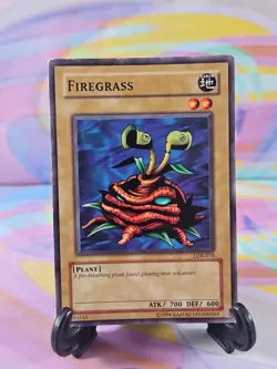 Yu-Gi-Oh TCG Card | Firegrass LOB-018 - Image 1