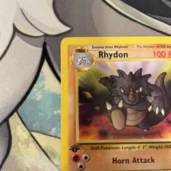Rhydon - 45/64 Jungle Pokemon 1st Edition - Pokemon TCG 1999 WOTC - MP/LP - Image 4