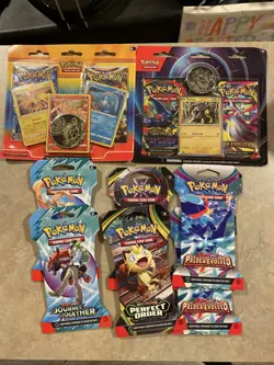 Pokemon TCG Phantasmal Flames & Mega Evolution 2 Pack, Legendary Birds, More! - Image 1