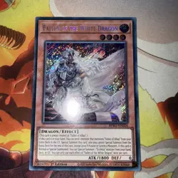 YuGiOh! Fallen of the White Dragon BPRO-EN024 Secret Rare 1st Ed - Image 1