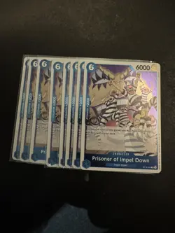 One Piece Card Game - Prisoner of Impel Down - OP16-042 R - English x8 - Image 1
