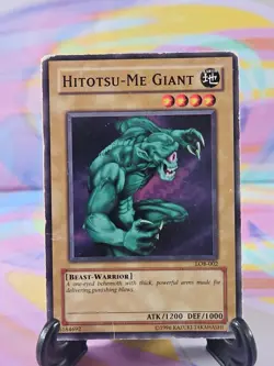 Yu-Gi-Oh TCG Card | Hitotsu-Me Giant LOB-002 MP - Image 1
