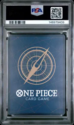 2025 ONE PIECE OP05 119 MONKEY D LUFFY ENGLISH 2ND ANNIVERSARY SET PROMO PSA 10 - Image 2