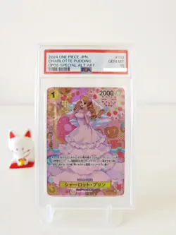 Charlotte Pudding (SP) OP03-112 Two Legends PSA 10 JAPANESE One Piece TCG - Image 1