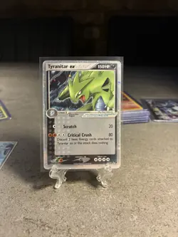 Pokemon TCG Tyranitar EX Holo Card 2004 Series 1, Card 17/17 - Image 2