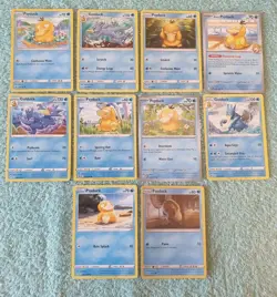 PSYDUCK & GOLDUCK BUNDLE OF POKEMON CARDS - Image 1