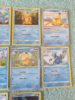 PSYDUCK & GOLDUCK BUNDLE OF POKEMON CARDS - Image 3