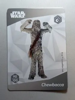 90/100 Chewbacca - Woolworths Disney 100 Wonders Card - FLAT RATE SHIPPING - Image 1