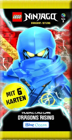 LEGO Ninjago Serie 9 Trading Cards - 1 Mini Tin Box Grun - Image 3