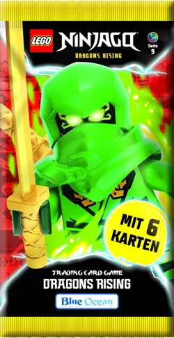 LEGO Ninjago Serie 9 Trading Cards - 1 Mini Tin Box Grun - Image 5