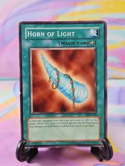 Yu-Gi-Oh TCG Card | Horn of Light MRL-004 MP - Image 1