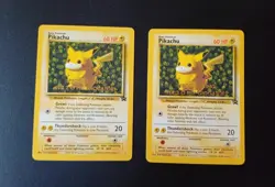 Pokemon Lot 2x Ivy Pikachu No. 1 Promo Giocatori + Giogatori LPP Collecting - Image 1