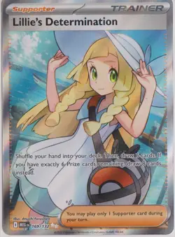 Pokemon Lillie's Determination 169/132 Me01: Mega Evolution Holo - Image 1