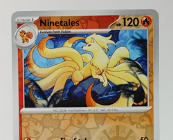 Ninetales - Reverse Holo - Surging Sparks - 017/191 - Pokemon -NM -U Pick - Image 1