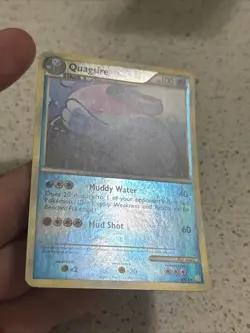 Pokemon Quagsire HeartGold SoulSilver Card 9/123 Holo Rare Reverse Holo Foil - Image 5