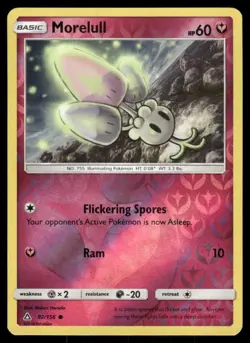 Morelull 92/156 Common Ultra Prism Pokemon Reverse Holo Near Mint - Image 1