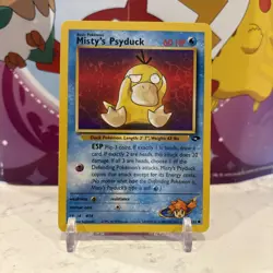 Misty's Psyduck 90/132 Pokemon TCG Gym Challenge NM Vintage 2000 Card - Image 1