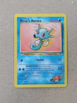 Misty's Horsea - 86/132 - Gym Heroes - Pokemon - Image 1