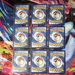 Pokemon TCG 9-Card Fairy Mixed Lot Swirlix Cutiefly Clefairy Holo + Energy lot 4 - Image 2