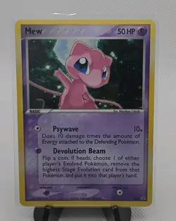 Pokemon Mew 040 Trainer's Challenge. Nintendo Holo Promo. LP - Image 1