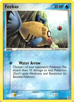 Feebas 50/106 Emerald Pokemon - Image 1