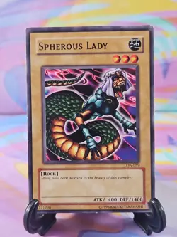 Yu-Gi-Oh TCG Card | Spherous Lady LON-059 - Image 1