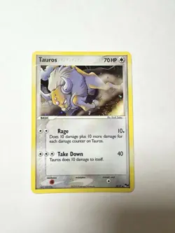 2005 Pokemon TCG TAUROS 5/17 (Holo Rare) POP Series 2 - NM/Near Mint - Image 1