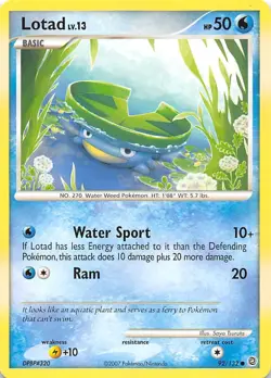 Lotad 92/132 Secret Wonders Pokemon - Image 1