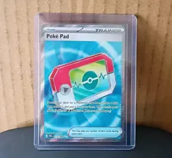 Pokemon Poke Pad Trainer Item Foil 113/088 Ultra Rare - Image 4
