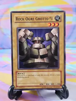 Yu-Gi-Oh TCG Card | Rock Ogre Grotto #1 MRD-004 - Image 1