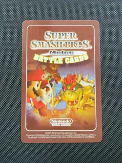 Pokemon Mewtwo - 2001 Super Smash Bros. Melee Battle Card Magazine Exclusive - Image 2