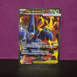 Mega Heracross EX 108/094 Ultra Rare Pokemon TCG: Phantasmal Flames - Image 1
