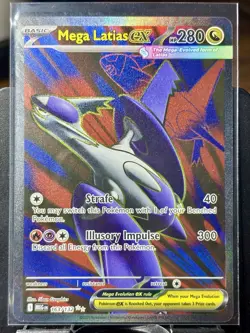 Mega Latias ex - Pokemon TCG - Mega Evolution - 163/132 - ULTRA RARE ~ NM - Image 2