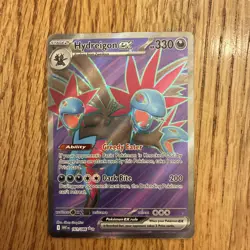 Hydreigon EX 161/086 Rare Holo Pokemon Card Near Mint Condition Never Played - Image 1