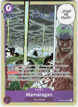 Mamaragan Foil OP15-078 Adventure on Kami's Island One Piece - Image 1