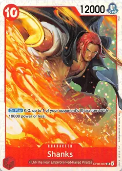 Shanks Foil OP06-007 PRB-02 The Best One Piece - Image 1
