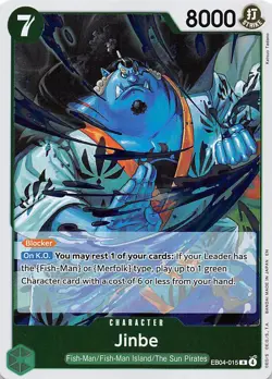 Jinbe Foil EB04-015 The Azure Sea's Seven One Piece - Image 1