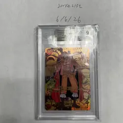 BGS 9 2024 One Piece Japanese Gol D Roger Gold Manga Alternate Art #OP09-118 - Image 1
