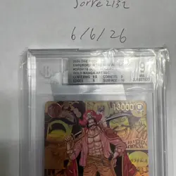 BGS 9 2024 One Piece Japanese Gol D Roger Gold Manga Alternate Art #OP09-118 - Image 2