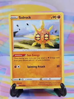 Pokemon TCG Crown Zenith Card | Solrock 069/159 Uncommon - Image 1