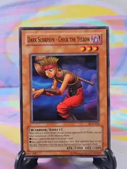 Yu-Gi-Oh TCG Card | Dark Scorpion - Chick the Yellow DCR-026 - Image 1