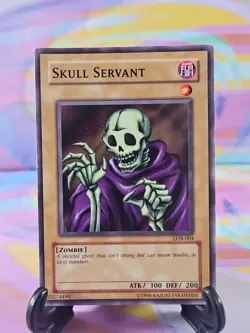 Yu-Gi-Oh TCG Card | Skull Servant LOB-004 - Image 1