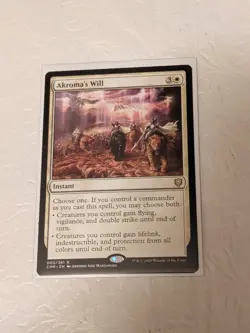 Akroma's Will Commander Legends Regular - Image 1
