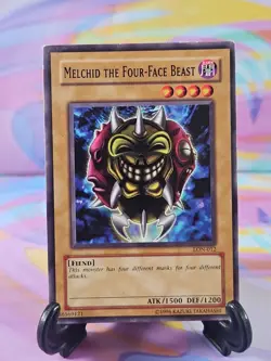 Yu-Gi-Oh TCG Card | Melchid the Four-Face Beast LON-012 - Image 1