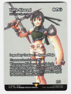 YUFFIE KISARAGI - YURIKO, THE TIGER'S SHADOW (SHOWCASE) - MTG - NOMURA NM/M - Image 1
